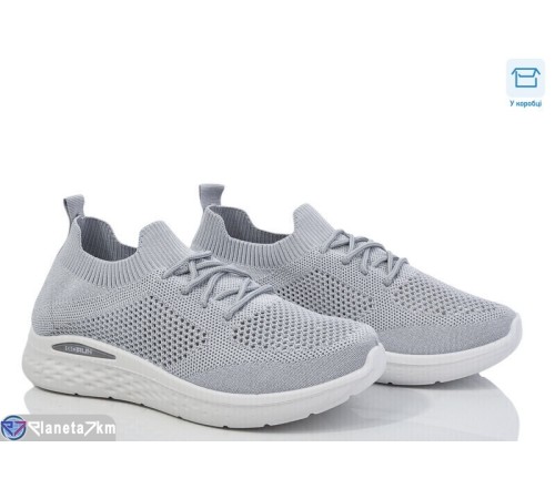 Кросівки жіночі на літо (8 пар р.36-41) сірий  "Insect"