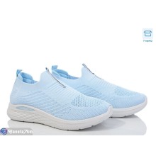 Кросівки жіночі на літо (8 пар р.36-41) блакитний  "Insect"