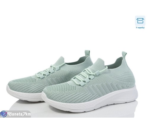 Кросівки жіночі на літо (8 пар р.36-41) зелений  "Insect"