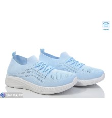 Кросівки жіночі на літо (8 пар р.36-41) блакитний  "Insect"