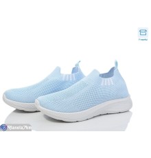 Кросівки жіночі на літо (8 пар р.36-41) блакитний  "Insect"