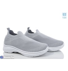 Кросівки жіночі на літо (8 пар р.36-41) сірий  "Insect"