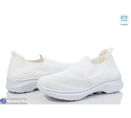 Кросівки жіночі на літо (8 пар р.36-41) білий  "Insect"