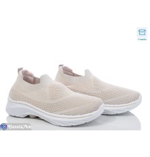 Кросівки жіночі на літо (8 пар р.36-41) бежевий  "Insect"