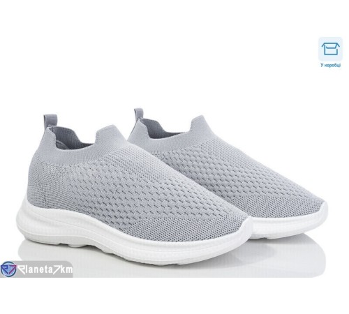 Кросівки жіночі на літо (8 пар р.36-41) сірий  "Insect"