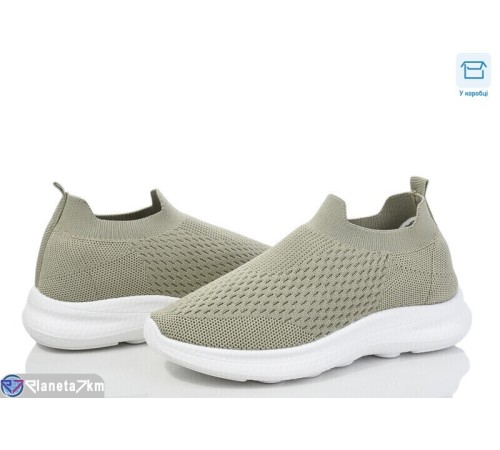 Кросівки жіночі на літо (8 пар р.36-41) зелений  "Insect"