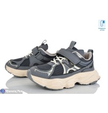 Дитячі кросівки на весну/осінь (8 пар р.32-37) сірий  "Laifakids"