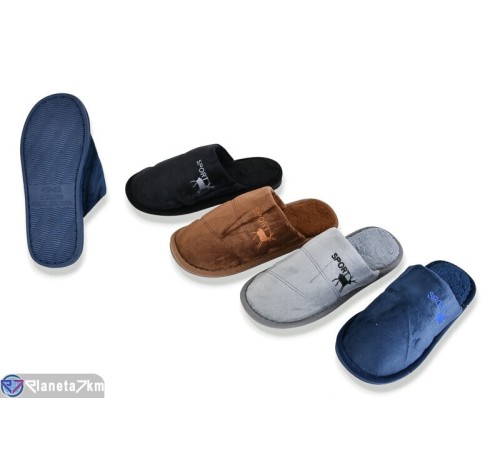 Тапки чоловічі на весну/осінь (6 пар р.42-47) мікс  "Ladmir"