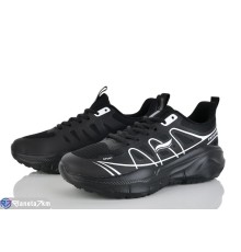 Кросівки жіночі на весну/осінь (8 пар р.36-40) чорний  "LEVLU"