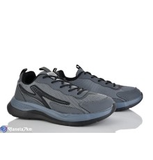 Кросівки чоловічі на весну/осінь (8 пар р.39-44) сірий  "LEVLU"