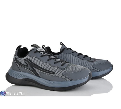 Кросівки чоловічі на весну/осінь (8 пар р.39-44) сірий  "LEVLU"