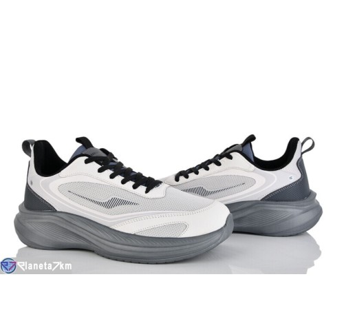 Кросівки чоловічі на весну/осінь (8 пар р.39-44) сірий  "LEVLU"