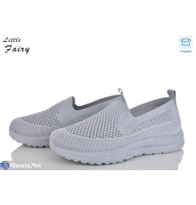 Сліпони жіночі на літо (8 пар р.36-41) сірий  "LOFA"