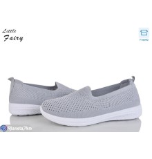 Сліпони жіночі на літо (8 пар р.36-41) сірий  "LOFA"