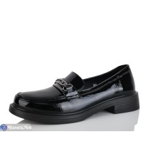 Туфлі жіночі на весну/осінь (8 пар р.36-41) чорний  "Terona"