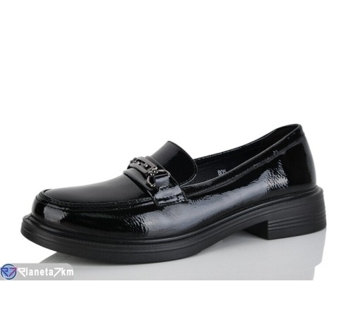 Туфлі жіночі на весну/осінь (8 пар р.36-41) чорний  "Terona"