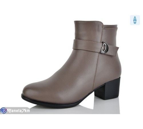 Черевики жіночі на весну/осінь (8 пар р.37-41) коричневий  "Terona"