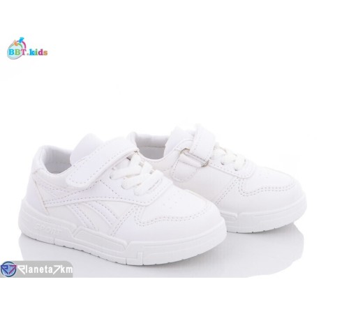 Дитячі кросівки на весну/осінь (8 пар р.21-26) білий  "BBT"