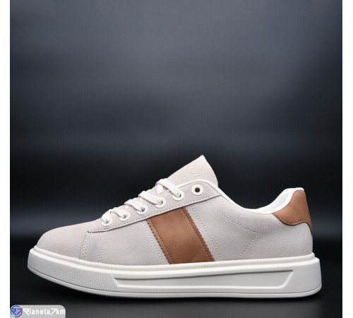 Кросівки чоловічі на весну/осінь (8 пар р.40-45) бежевий  "Fudian"