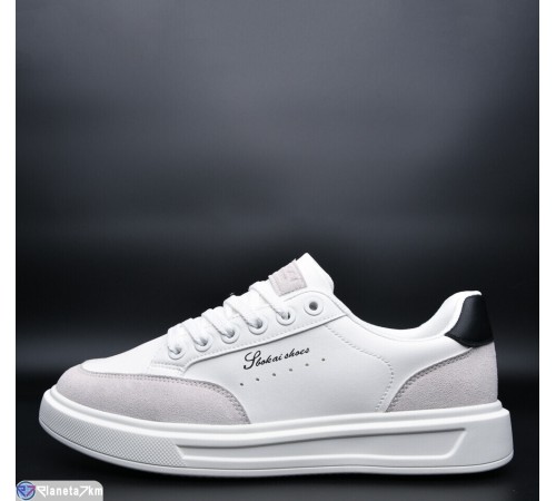 Кросівки чоловічі на весну/осінь (8 пар р.40-45) білий  "Fudian"