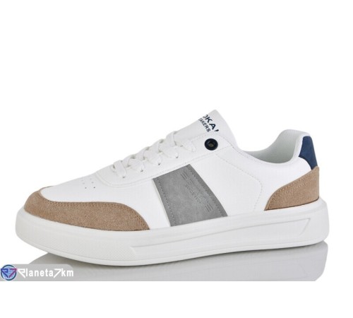 Кросівки чоловічі на весну/осінь (8 пар р.40-45) білий  "Fudian"