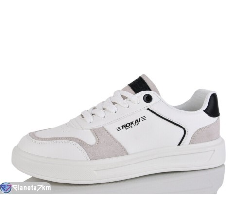 Кросівки чоловічі на весну/осінь (8 пар р.40-45) білий  "Fudian"