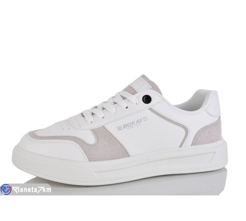 Кросівки чоловічі на весну/осінь (8 пар р.40-45) білий  "Fudian"