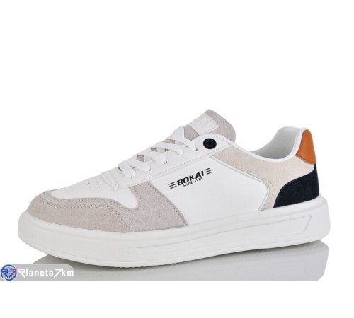 Кросівки чоловічі на весну/осінь (8 пар р.40-45) білий  "Fudian"