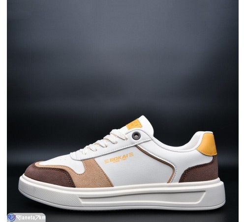 Кросівки чоловічі на весну/осінь (8 пар р.40-45) бежевий  "Fudian"