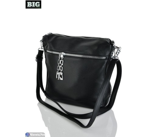 Сумка жіноча 24*26*12 см,  чорний  "BIG"