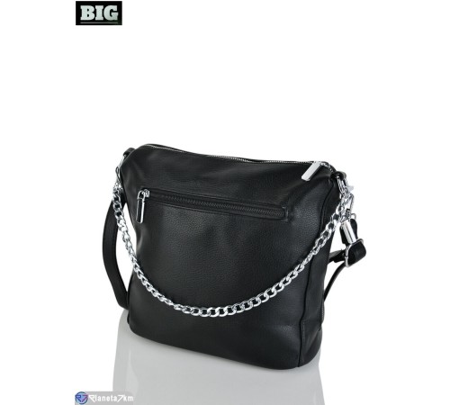 Сумка жіноча 24*26*12 см,  чорний  "BIG"