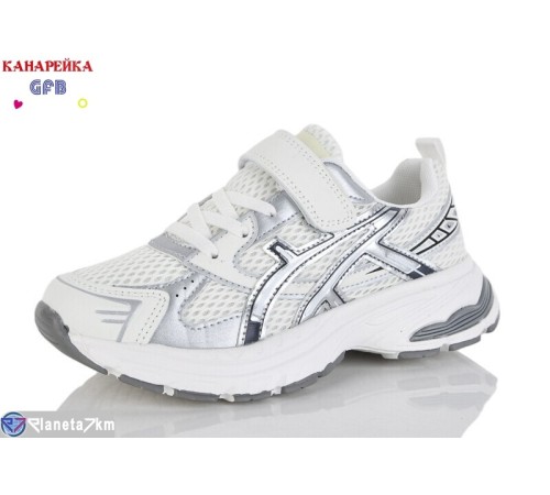 Дитячі кросівки на весну/осінь (8 пар р.32-37) білий  "GFB-Канарейка"