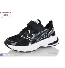 Дитячі кросівки на весну/осінь (8 пар р.32-37) чорний  "GFB-Канарейка"