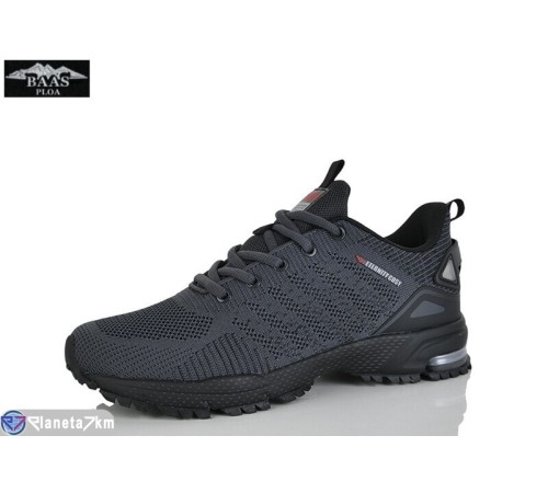 Кросівки чоловічі на весну/осінь (8 пар р.41-46) сірий  "Baas"