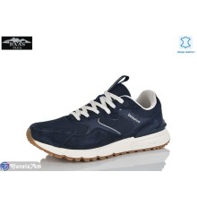 Кросівки чоловічі на весну/осінь (8 пар р.41-46) синій  "Baas"