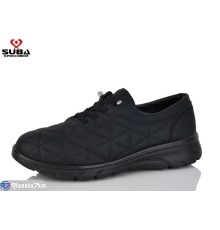 Кросівки жіночі на весну/осінь (8 пар р.37-41) чорний  "SUBA"