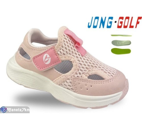 Дитячі кросівки на літо (8 пар р.21-26) рожевий  "STRONGO"