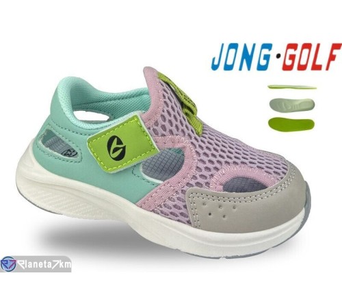 Дитячі кросівки на літо (8 пар р.21-26) фіолетовий  "STRONGO"