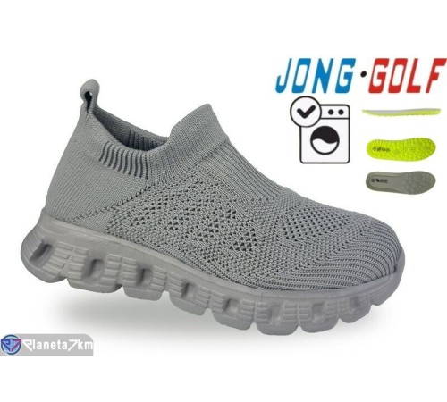 Дитячі кросівки на весну/осінь (8 пар р.32-37) сірий  "STRONGO"