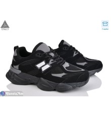 Кросівки чоловічі на весну/осінь (8 пар р.41-45) чорний  "STILLI Group"