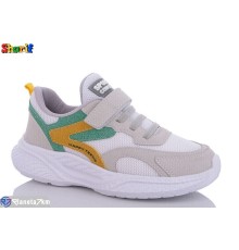 Дитячі кросівки на весну/осінь (8 пар р.31-35) сірий  "Sharif"