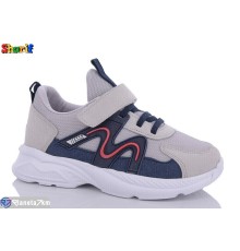 Дитячі кросівки на весну/осінь (8 пар р.31-35) сірий  "Sharif"