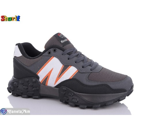 Кросівки чоловічі на весну/осінь (8 пар р.40-45) сірий  "Sharif"