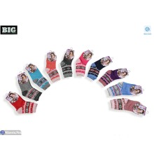 Шкарпетки дитячі на зиму (12 шт. р.сетка 4-5) мікс  "BIG"