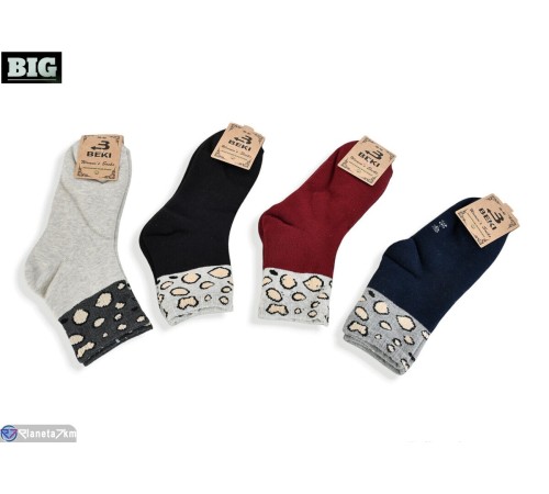 Жіночі шкарпетки на зиму (10 шт. р.сетка 36-40) мікс  "BIG"