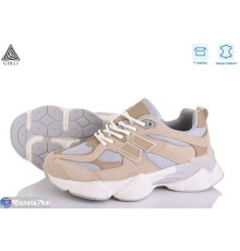 Кросівки жіночі на весну/осінь (8 пар р.36-41) коричневий  "STILLI Group"