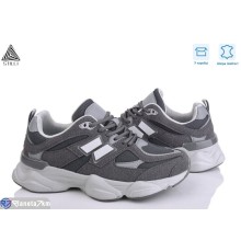 Кросівки жіночі на весну/осінь (8 пар р.36-41) сірий  "STILLI Group"