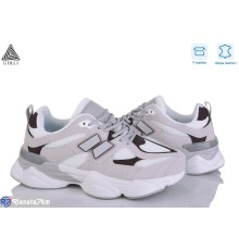 Кросівки жіночі на весну/осінь (8 пар р.36-41) сірий  "STILLI Group"