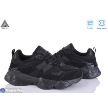 Кросівки жіночі на весну/осінь (8 пар р.36-41) чорний  "STILLI Group"