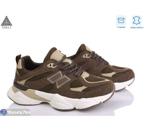 Кросівки жіночі на весну/осінь (8 пар р.36-41) коричневий  "STILLI Group"